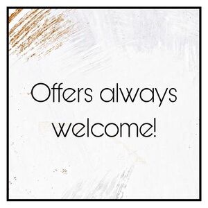 ❤️ I love offers! ❤️